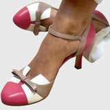 Solene | Blue High Heel Sandals