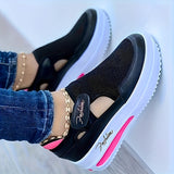 Jasmine | Blue Cut-Out Slip-Ons