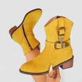 Lea | Brown Western Boots