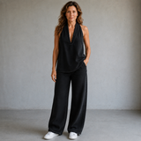 Natalia | Set with Halter Top