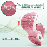 Anaelle | Pink Air-Cushion Sneakers