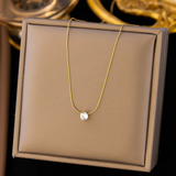 Exclusive Gold Diamond Necklace