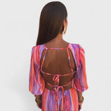 Riviera | Multicolour Striped Maxi Dress