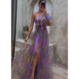 Madeleine | Multicolour One-Shoulder Dress