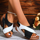 Nicole | Two-Tone Orthopedic Sandals