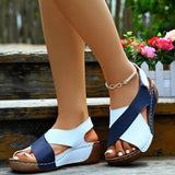 Nicole | Two-Tone Orthopedic Sandals