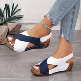 Nicole | Two-Tone Orthopedic Sandals