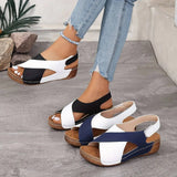 Nicole | Two-Tone Orthopedic Sandals