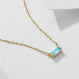 Livia – Silver necklace with small pendant