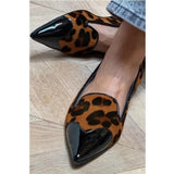 Avera | Leopard Cap-Toe Flats
