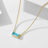 Livia – Silver necklace with small pendant