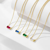 Livia – Silver necklace with small pendant