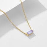 Livia – Silver necklace with small pendant