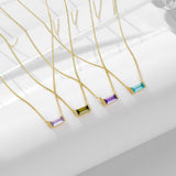 Livia – Silver necklace with small pendant