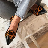 Avera | Leopard Cap-Toe Flats