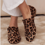 Virelle | Leopard Slip-On Loafers