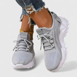 Maica | Black White Chunky Sneakers