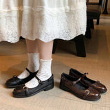 Eloise | Brown Brogue Mary Janes