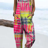 Poppy | Abstract Jumpsuit