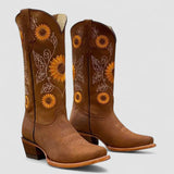 Clemence | Khaki Western Boots
