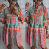 Delyth | Sage Embroidered Tunic Dress