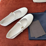Suzanne | Black Patent Mary Jane Flats