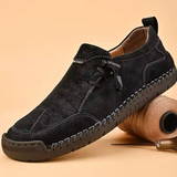 Celya | Beige Buckle Moccasins