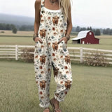 Matilda | Highland Cow Jumpsuit