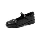 Eloise | Brown Brogue Mary Janes