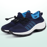 Oceane | Navy Drawstring Sneakers