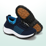 Oceane | Navy Drawstring Sneakers