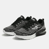 Honorine | Black Graphic Sneakers