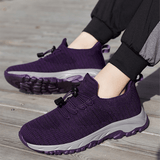 Emeline | Two-Tone Knit Slip-Ons