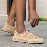Elara | Navy Panelled Sneakers