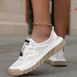 Elara | Navy Panelled Sneakers