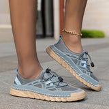 Elara | Navy Panelled Sneakers