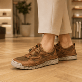 Elara | Navy Panelled Sneakers