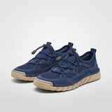 Elara | Navy Panelled Sneakers