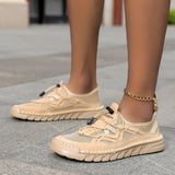 Elara | Navy Panelled Sneakers