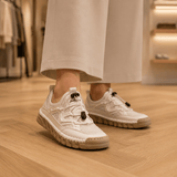 Elara | Navy Panelled Sneakers