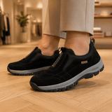 Alienor | Blue Cut-Out Slip-Ons