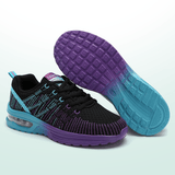 Amilia | Purple Teal Knit Sneakers