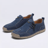 Iris | Beige Buckle Moccasins