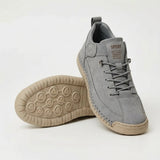 Apolline | Beige Stitched Sneakers