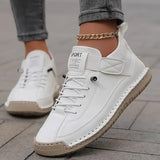 Apolline | Beige Stitched Sneakers