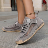 Josette | White Strap-Detail Sneakers