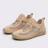 Josette | White Strap-Detail Sneakers