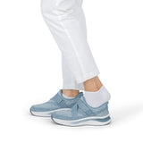 Maelys | Blue Knit Slip-Ons