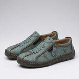 Nila | White Side-Zip Sneakers