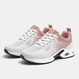 Clara | Pink Panelled Running Sneakers